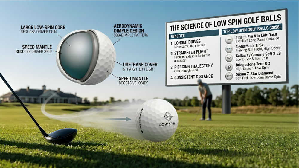 best low spin golf balls