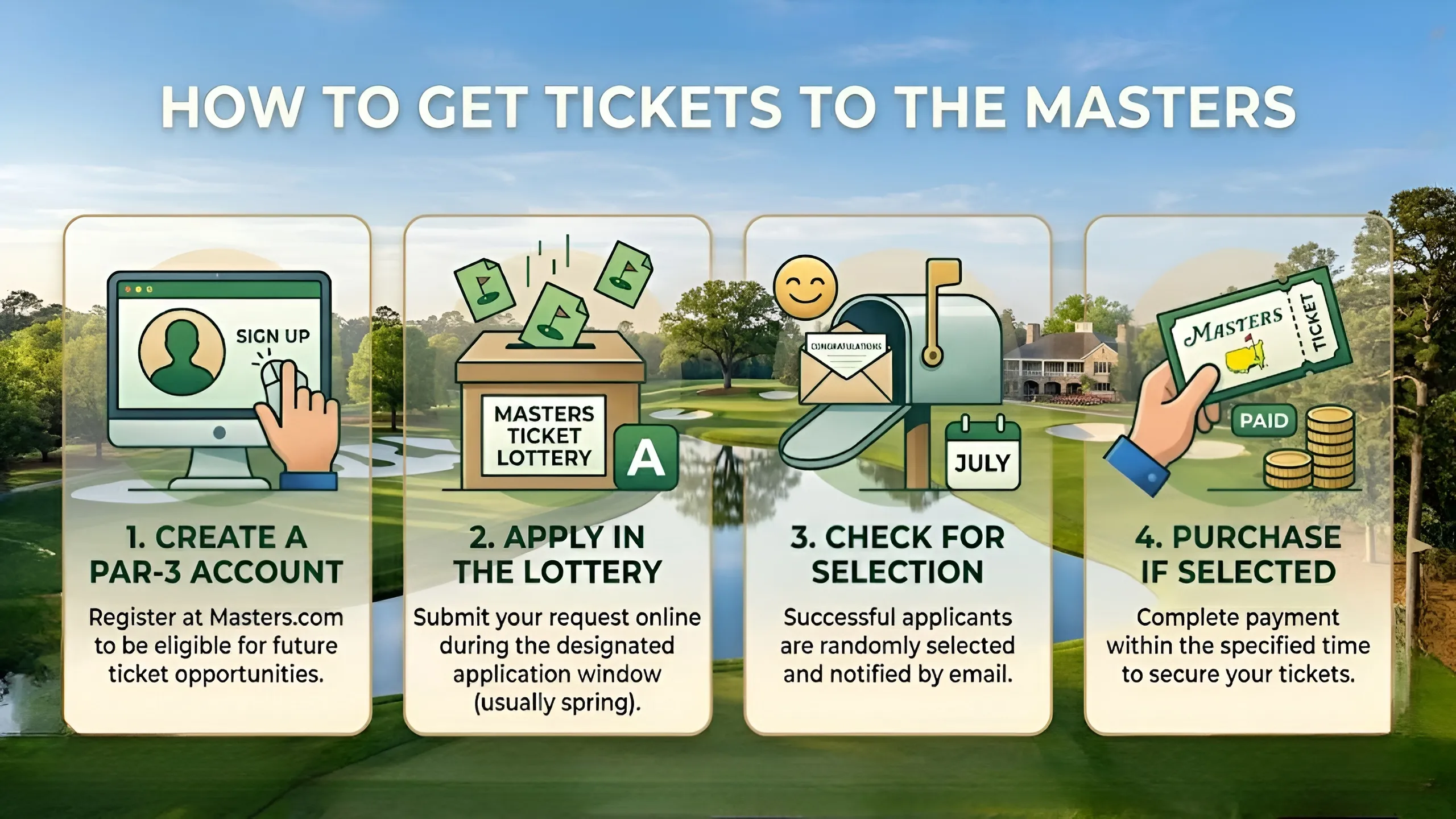 How to Get Tickets to the Masters in 2026 Guide?