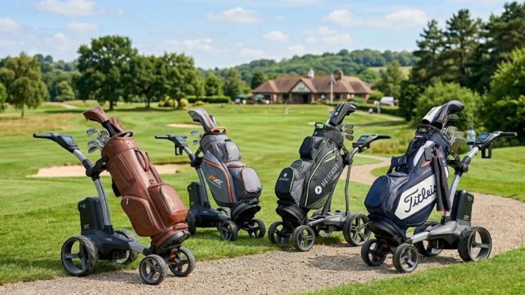 best electric golf trolley