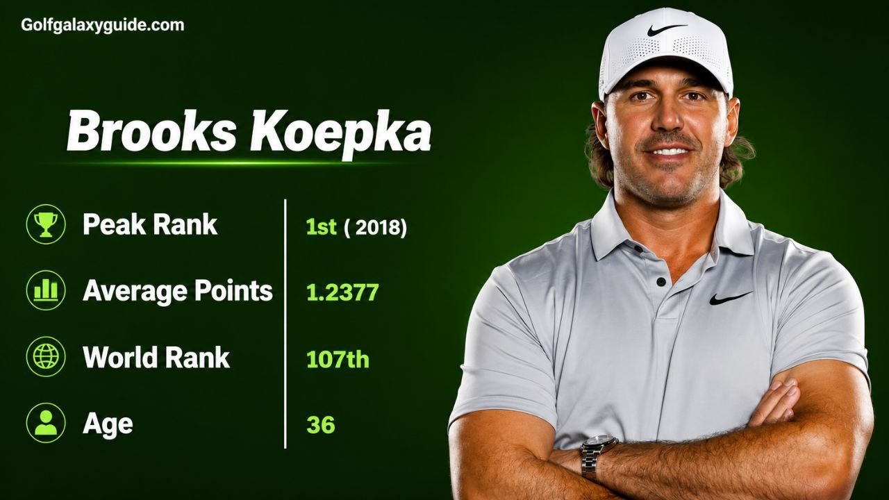 Brooks Koepka Age 2026, Stats, Wife, Net Worth & Career