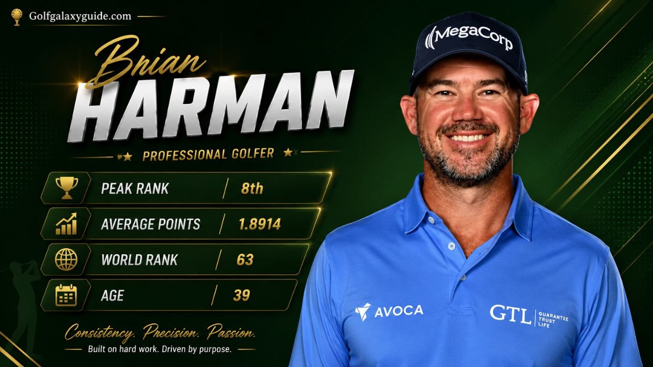 Brian Harman: Height, Age, Stats & Career Wins (2026)